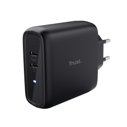 Trust Maxo 65W 2P USB-C Charger Black