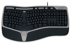 Microsoft Natural Ergo Keyboard 4000 USB Czech Black