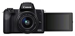 Canon EOS M50 + EF-M 15-45mm IS STM + EF-M 55-200mm IS STM čierny