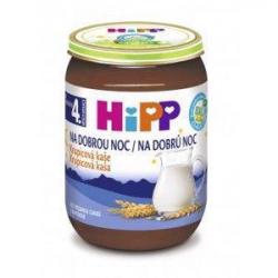 HiPP Kaša mliečna Bio na dobrú noc krupicová 190g