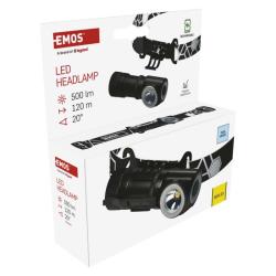 Emos 500lm, 120m, Li-Ion 800mAh