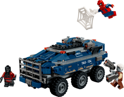 Lego Spider-Man a naháňačka väzenského transportéru
