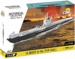 Cobi Cobi 4847 II WW U-Boot U-96 typ VIIC, 1:144, 444 k