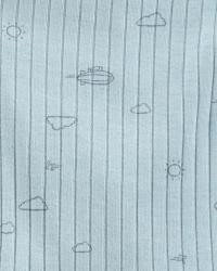 CARTER'S Set 3dielny tričko dl. rukáv, polodupačky, čiapka Blue Clouds neutrál 3m