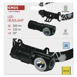 Emos 500lm, 120m, Li-Ion 800mAh