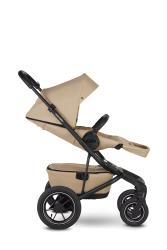 EASYWALKER Kočík kombinovaný Jimmey Sand Taupe XXL AIR + RWS + Jackey Shadow Black