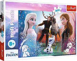 Trefl Trefl Puzzle 300 - Magický čas /  Disney Frozen 2