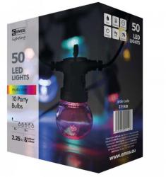 Emos Svetelná reťaz LED párty žiarovky 5m multicolor