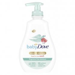 BABY DOVE Gél umývací na celé telo a vlásky Sensitive 400ml