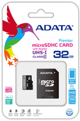 ADATA Premier MicroSDHC 32GB UHS-I Class 10