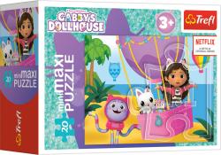 Trefl Trefl Puzzle miniMaxi 20 - Gabbyin farebný deň / Universal Gabby's Dollhouse