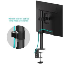 Onkron D101E stolný držiak na monitor pre 13 až 34" čierny, max 8kg