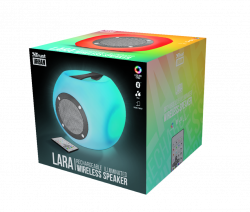 Trust Lara Wireless Bluetooth speaker with multi-colour party lights