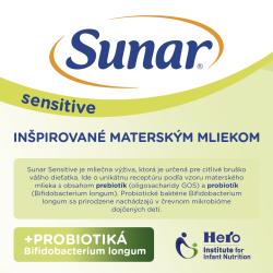 SUNAR Sensitive 2 Mleko pokračovacie 500 g, 6m+