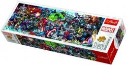 Trefl_vypredaj Trefl Panoramatické puzzle 1000 - Marvel Universe