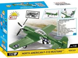 Cobi Cobi II WW North American P-51D Mustang, 1:48, 152 k