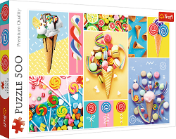 Trefl Trefl Puzzle 500 - Obľúbené sladkosti