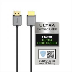 Hama Ultra-Slim 8K HDMI kábel vidlica-vidlica 1.5m