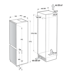 Gorenje NRKI517D61WF  + kupóny na daľší nákup 