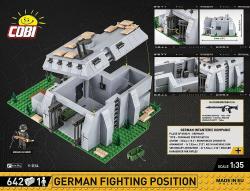 Cobi Cobi COH German Fighting Position, 1:35, 650 k, 1 f