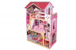 Wiky Drevený domček pre bábiky - veľkosť Barbie