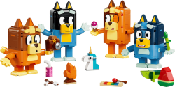 Lego Rodina Bluey z kociek