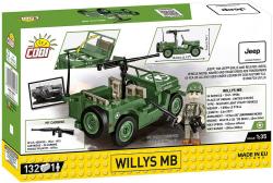 Cobi Cobi Willys MB & M2 delo, 1:35, 150 k, 1 f