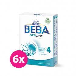 6x BEBA OPTIPRO® 4 Mlieko batoľacie, 500 g?