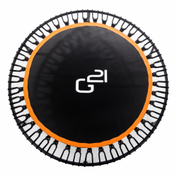 G21 Trampolína bez ochrannej siete, 136 cm, čierna
