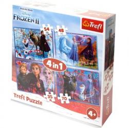Trefl Trefl Puzzle Frozen 2, 4v1