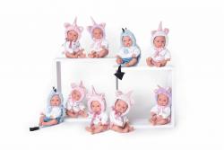 Antonio Juan Antonio Juan 85105-1 Jednorožec biely - realistická bábika bábätko s celovinylovým telo