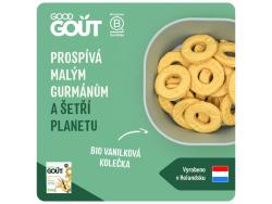 GOOD GOUT BIO Vanilková kolečka 3x80 g