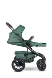 EASYWALKER Kočík kombinovaný Jimmey Pine Green XXL AIR + RWS + Jackey Teal Green