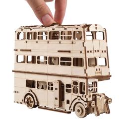 UGEARS 3D drevené mechanické puzzle Harry Potter Rytiersky autobus