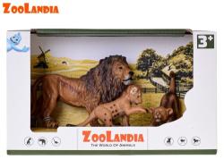 MIKRO -  Zoolandia lev s mláďatami v krabičke