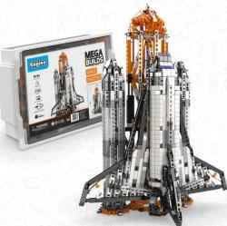 Engino Engino MEGA BUILDS: Challenger raketa(v plastovej vaničke s aplikáciou 3D inštrukcií)