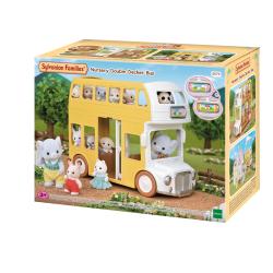 Sylvanian family Sylvanian Families Dvojposchodový škôlkový autobus