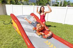 Intex_B INTEX Nafukovacia vodná šmykľavka Racing Fun 57167