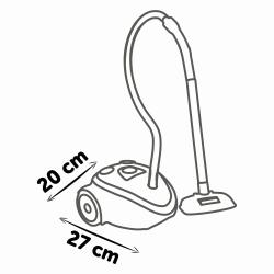 Smoby Smoby Vysávač Vacuum, na batérie