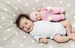 Zapf Creation Bábika Baby Annabell Newborn s tlkotom srdca 700488