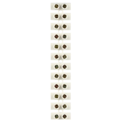 Emos Skrutková svorkovnica 12×6–10mm2, 450V, biela
