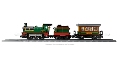 Lego Vintage parný vlak