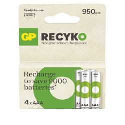 GP ReCyko HR03 (AAA) 950mAh 4ks