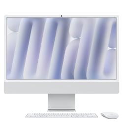 Apple iMac 24'' 4.5K display M4 chip 8-core CPU and 8-core GPU, 16GB, 256GB SSD - Silver