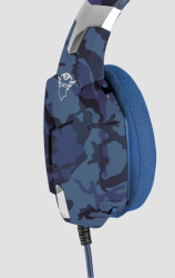 Trust GXT 322B Carus Gaming PS4 - blue camo