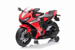 BENEO HONDA CBR 1000RR, Licencované, 12V batéria, Plastové kolesá, 30W motor, LED svetlá, pevný rám,