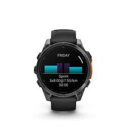 Garmin Fenix 8 - 47mm, AMOLED, Slate Gray, Black band