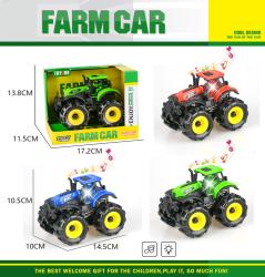 Wiky Traktor FarmCar s efektmi 14cm modrý