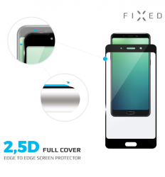 FIXED Full-Cover pre Redmi Note 8 Pro, lepenie cez celý displej, čierne