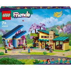 LEGO LEGO® Friends 42620 Rodinné domy Ollyho a Paisley
